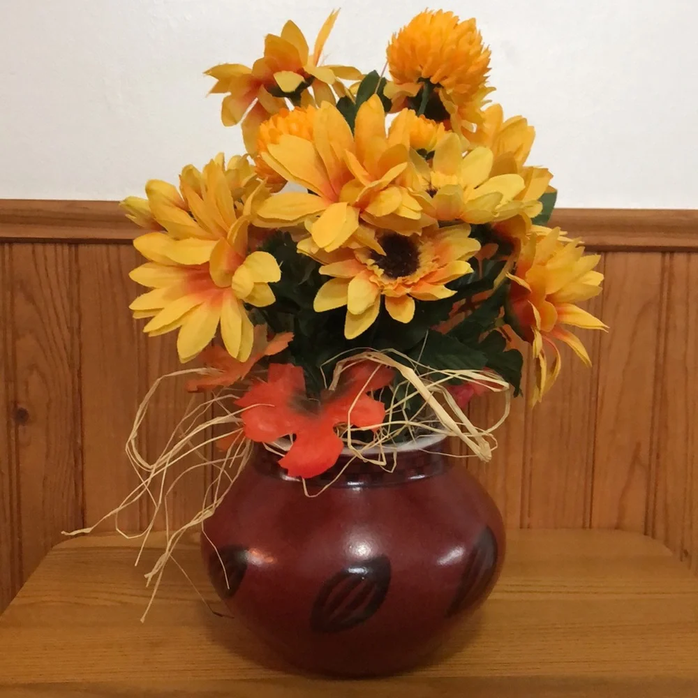 Fall floral arrangement